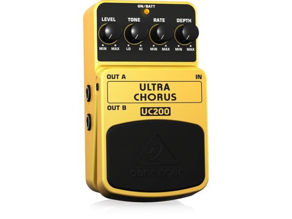 Behringer UC200, Effektpedal, Svart, Vit, AC, Batteri