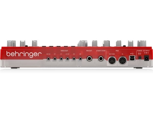 Behringer Behringer RD-6-SB Trummaskin - röd transparent