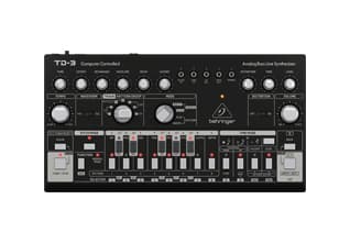 Behringer TD-3-SB, Analog synthesizer, Svart, ?DC, 9 V, 305 mm, 165 mm