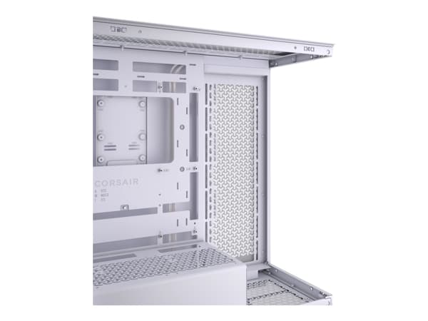 CORSAIR 3500X - Mid tower - utvidet ATX (E-ATX) - sidepanel med vindu (herdet glass) - ingen strømforsyning (ATX) - hvit - USB/lyd