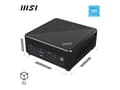 Pikkukuva 5 / 5: MSI Cubi N ADL-007DE, Intel® N, N100, 4 GB, DDR4-SDRAM, 128 GB, Windows 11 Pro