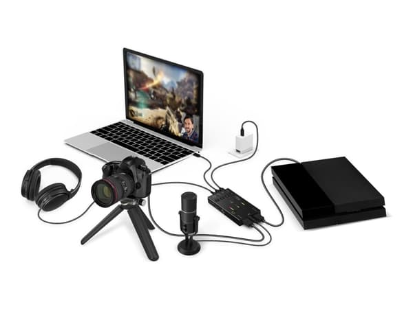 j5create JVA06-N - Videofangstadapter - USB-C 3.0 - svart