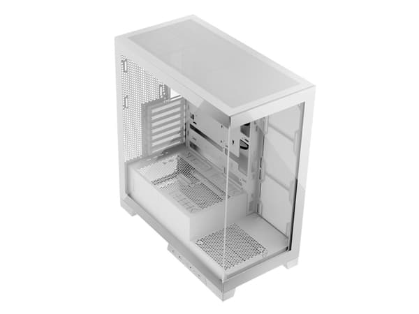 MODECOM Volcano SPACE MIDI USB 3.0 X 2 CYPE-C tietokonekotelo valkoinen