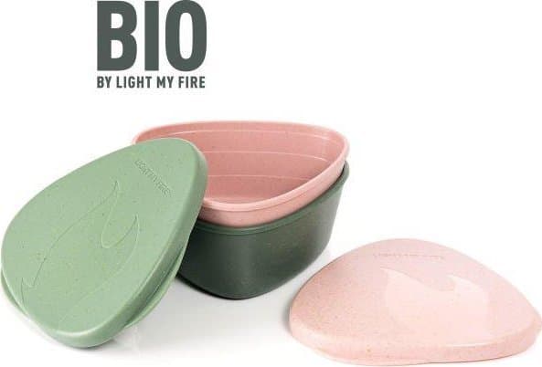Light My Fire SnapBox original BIO 2-pack, Monivärinen, 2 henkilö(t), 2 kulhoa, 0,17 L