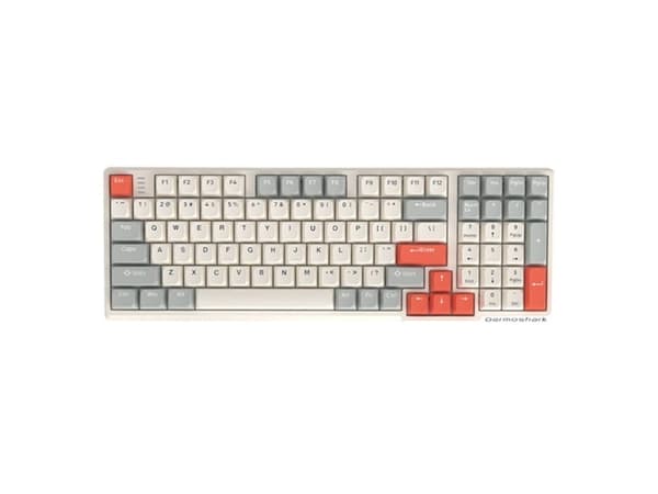 Darmoshark K7 PRO spilltastatur (hvit)
