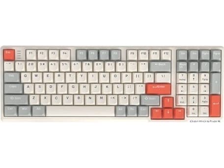 Darmoshark K7 PRO spilltastatur (hvit)