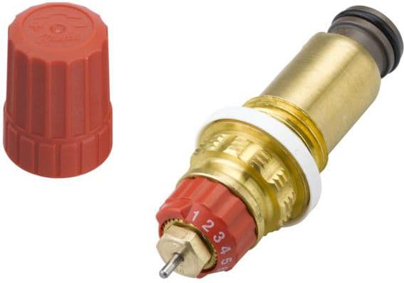 Danfoss RA-N -venttiilin lisäosa esiasetuksella patteriin asennettavaksi (013G7370)