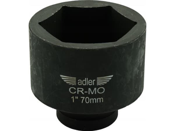 Adler ADLER 6-SIDERS SLAGSTØTTE 1" 70mm KORT