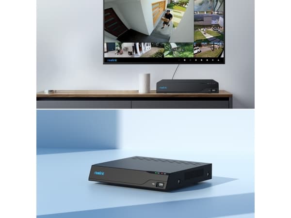 Reolink NVS8(NHD) - 8-Channel PoE NVR for 24/7 Recording, Support up to 16MP, No HDD Built-in, Up to 12TB Storage Capacity, 8 channels, 3840 x 2160 p