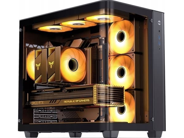 Jonsbo TK-3 - ATX-chassi, svart