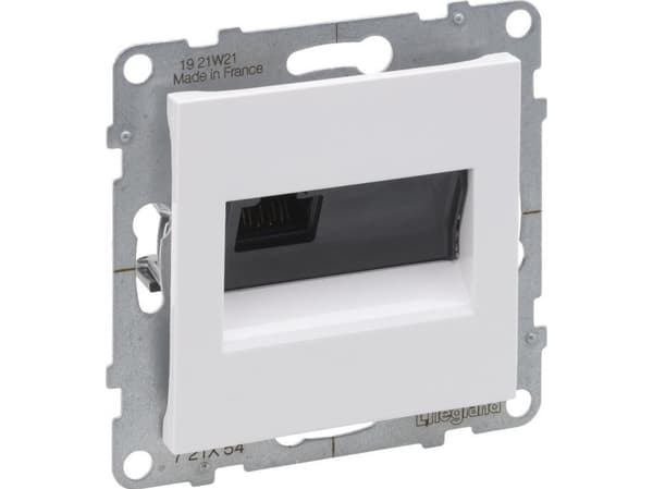Legrand SUNO - RJ45/cat 6A UTP pistorasia, valkoinen - Legrand 721154 himp