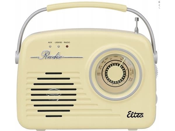 ELTRA Radio LUIZA RETRO SP-11 MP3 USB SD Vanilla