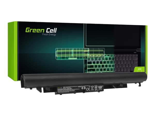 Green Cell - Batteri til bærbar PC (tilsvarer: HP JC04) - litiumpolymer - 3-cellers - 2200 mAh - svart - for HP Laptop 14, 15, 17