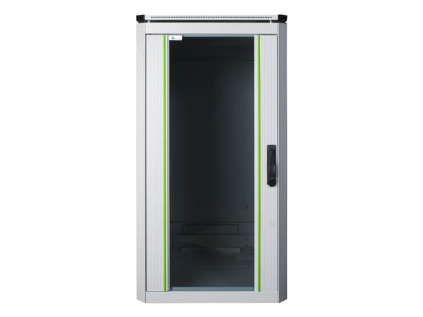 Lanview by Logon Data Line - Rack skap - 600 x 800 mm, data line - free-standing - hvit, RAL 7035 - 22U - 19"