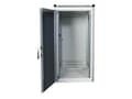 Miniatyrbilde 4 av 5: Lanview by Logon Data Line - Rack skap - 600 x 800 mm, data line - free-standing - hvit, RAL 7035 - 22U - 19"