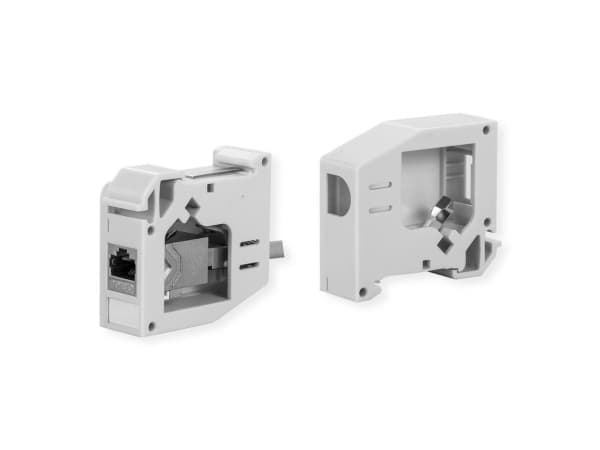 ROLINE 26.11.0340, Adapter skjerm, Akrylonitril-butadien-styren (ABS), Grå, 21,6 mm, 56,3 mm, 60,5 mm
