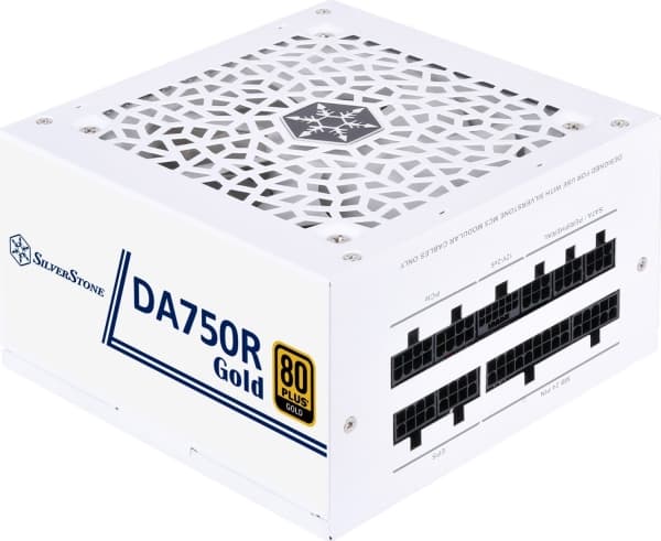 SilverStone SST-DA750R-GMA-WWW 80 PLUS Gull, modulær, ATX 3.0 - 750 Watt Hvit