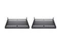 Miniatyrbilde 4 av 5: StarTech.com 2-Pack 1U Server Rack Shelf, Vented, 44lb Capacity, 16" Deep (CABSHELF116V2PK) - Rack-hylle - svart - 1U - 19" (en pakke 2)
