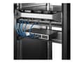Miniatyrbilde 2 av 5: StarTech.com 2-Pack 1U Server Rack Shelf, Vented, 44lb Capacity, 16" Deep (CABSHELF116V2PK) - Rack-hylle - svart - 1U - 19" (en pakke 2)