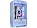 Miniatyrbild 3 av 3: Thermaltake The Tower 300 - Microtower - mini ITX / micro ATX - genomskinlig sidopanel (härdat glas) - ingen strömförsörjning - hortensia blå - USB/l