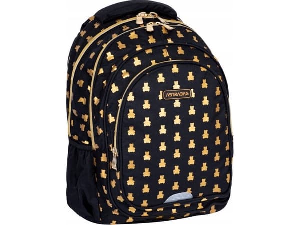 Astra Ryggsäck med två kammare Astrabag Golden Teddy AB300