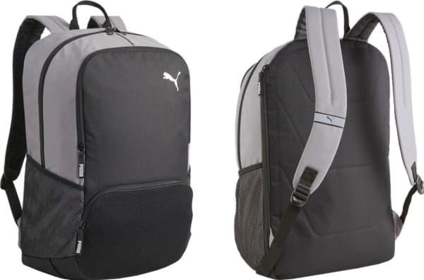 Puma City skolesportsekk Puma Team Goal Premium XL grå og svart 90458 06