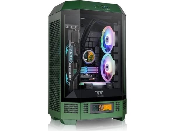 Thermaltake The Tower 300-kabinett grönt (CA-1Y4-00SCWN-00) Grön