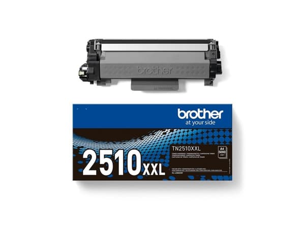 Brother TN2510XXL - Ultra High Yield - svart - original - boks - tonerpatron - for Brother HL-L2865DW, MFC-L2960DW, MFC-L2980DW