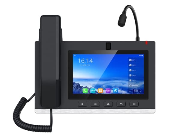 Fanvil A308I, IP-telefon, Sort, Kablet håndsett, Android, In-band, Utenfor båndet, SIP-info, 20 linjer Sort