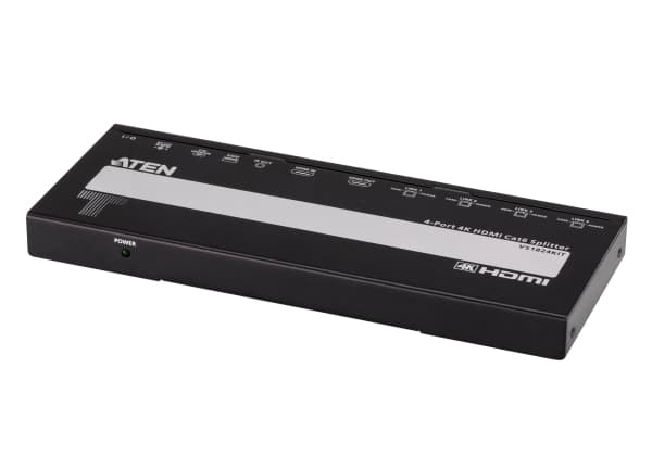 ATEN VS1824KIT-AT-G, HDMI, 2x HDMI, 4096 x 2160 pixlar, Svart, Metall, 4K Ultra HD