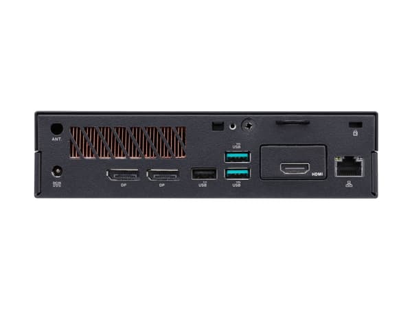 ASUS PB63 B3011AH - Mini-PC Core i3 13100 / upp till 4.5 GHz - RAM 8 GB - SSD 256 GB - UHD Graphics 730 - Gigabit Ethernet, IEEE 802.11ax (Wi-Fi 6) -