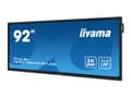Miniatyrbild 1 av 5: iiyama ProLite TE9218UWI-B1AG - 92" Diagonal klass (91.5" visbar) LED-bakgrundsbelyst LCD-skärm - interaktiv digital skyltning - med pekskärm (multi-