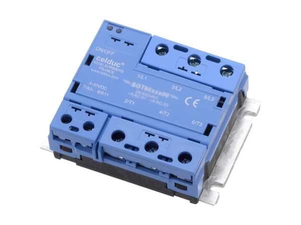 Celduc Halvlederrelæ SGT8650810 12 A Koblingsspænding (max.): 520 V/AC 1 stk