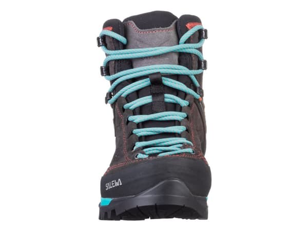 Salewa MTN Trainer Mid GTX, Hunkjønn, Voksen, Sort, Blå, Utestøvler, Turgåing, Turgåing, Black Magnet/Viridian Green