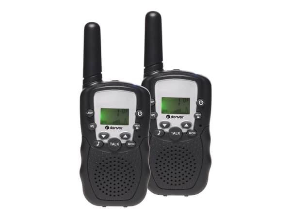 DENVER WTA-449 - Bærbar - toveis radio - 446 MHz - 8 kanalers (en pakke 2)