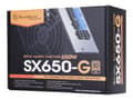 Miniatyrbilde 4 av 5: SilverStone SFX Series SX650-G - V1.1 - strømforsyning (intern) - ATX12V 2.4/ SFX12V - 80 PLUS Gold - AC 100-240 V - 650 watt - aktiv PFC - svart