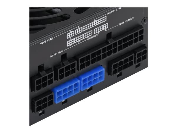 SilverStone SFX Series SX650-G - V1.1 - strømforsyning (intern) - ATX12V 2.4/ SFX12V - 80 PLUS Gold - AC 100-240 V - 650 watt - aktiv PFC - svart
