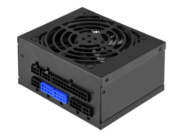 SilverStone SFX Series SX650-G - V1.1 - strømforsyning (intern) - ATX12V 2.4/ SFX12V - 80 PLUS Gold - AC 100-240 V - 650 watt - aktiv PFC - svart