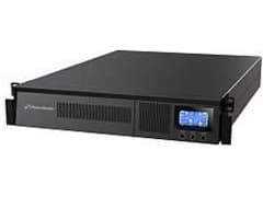 PowerWalker VFI 1000RM LCD, Dobbeltkonvertering (Online), 1 kVA, 900 W, Sinus, 160 V, 300 V Sort
