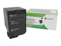 Miniatyrbilde 1 av 5: Lexmark Corporate - Høy ytelse - svart - original - tonerpatron LCCP, LRP - for Lexmark CX725de, CX725dhe, CX725dthe