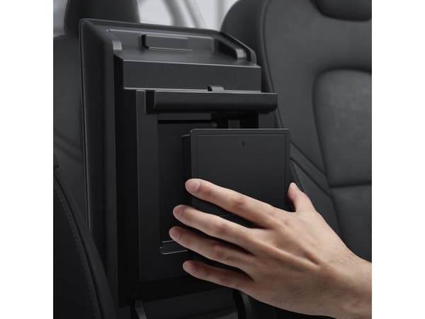 Spigen Storage Box, Del for senterkonsoll, Bil, Sort, Monokromatisk, Polykarbonat (PC), Tesla Model 3 / Y