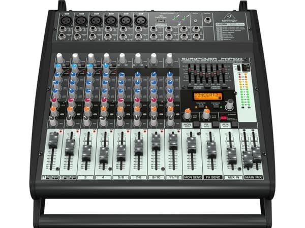 Behringer PMP500, 12 kanaler