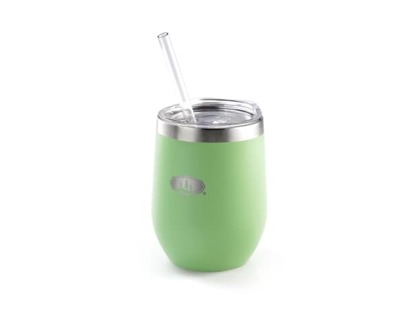GSI Outdoors 63353, Short glass, 0,354 L, Silikoni, Ruostumaton teräs, Vihreä, Ruostumaton teräs, 1 kpl, 8,89 cm