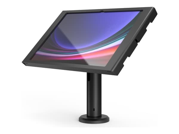 Compulocks Galaxy Tab S9 Ultra 14.6" Apex Enclosure Rise Stand 8" Black - Monteringssats (ställ, hölje) - för surfplatta - låsbar - metallram - svart