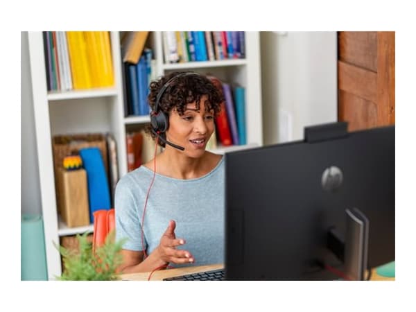 Poly - In-line-kontroll för headset - USB-A - sort - för Poly Voyager 5200