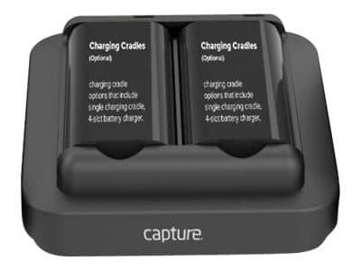 Capture Eagle - Ladeholder - 2-slot - 2 x batterier lader