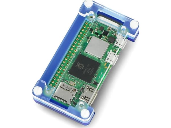 PiMoroni Pibow Zero 2 W - etui til Raspberry Pi Zero 2 W - lilla - PiMoroni PIM595}