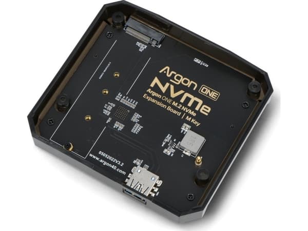 Argon40 Argon One M.2 NVMe utvidelseskort - for Raspberry Pi 4B}