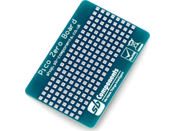 SB Components Pico Zero Board - płytka prototypowa do Raspberry Pi Pico - SB Components SKU21499}
