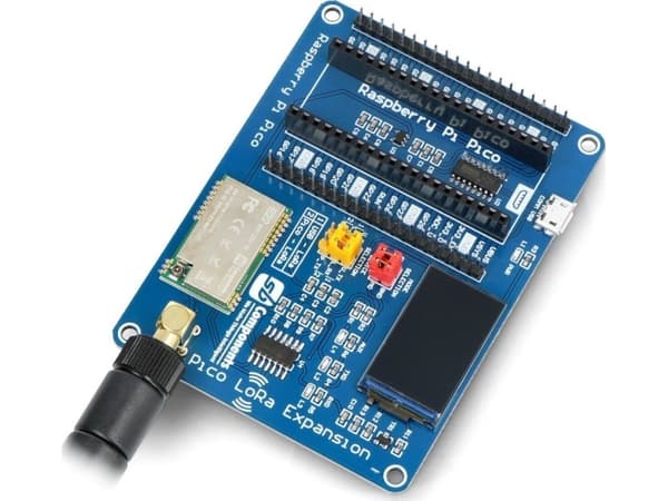 SB Components 868MHz LoRa Extension for Raspberry Pi Pico - SB Components SKU21628}